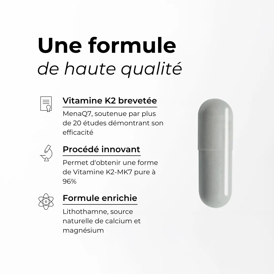 Formule qualité Vitamine K2