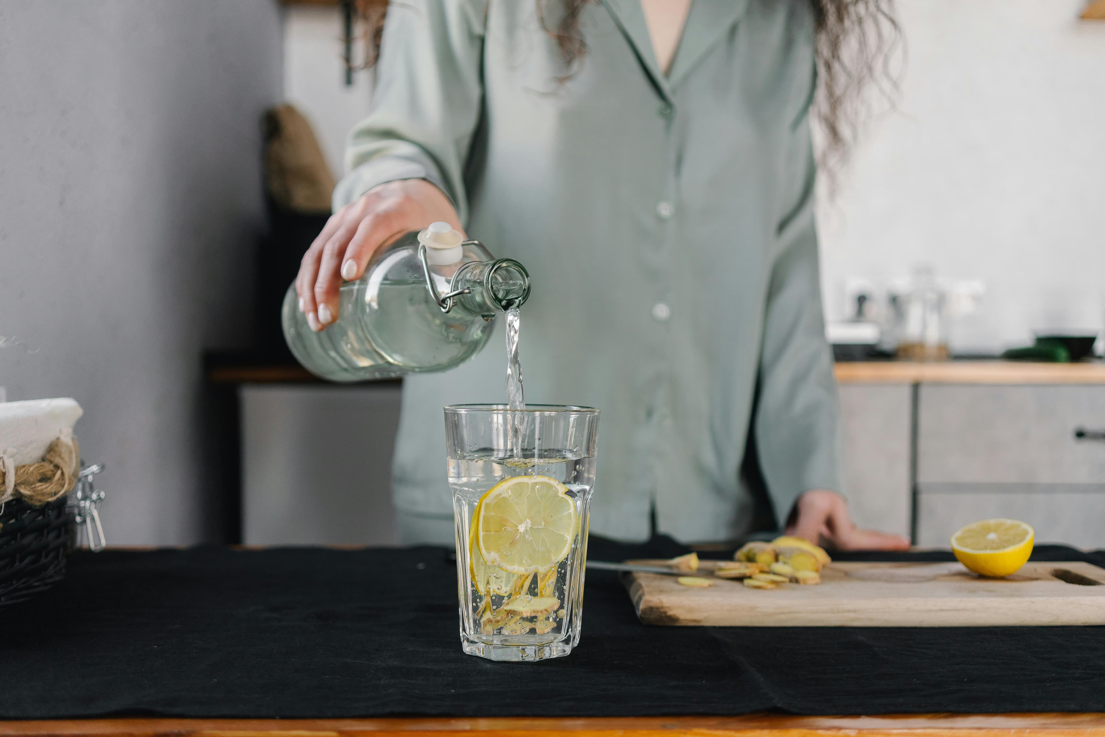 eau detox foie
