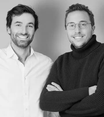Jules Marcilhacy et Hugo Facchin, co-fondateurs de Cuure