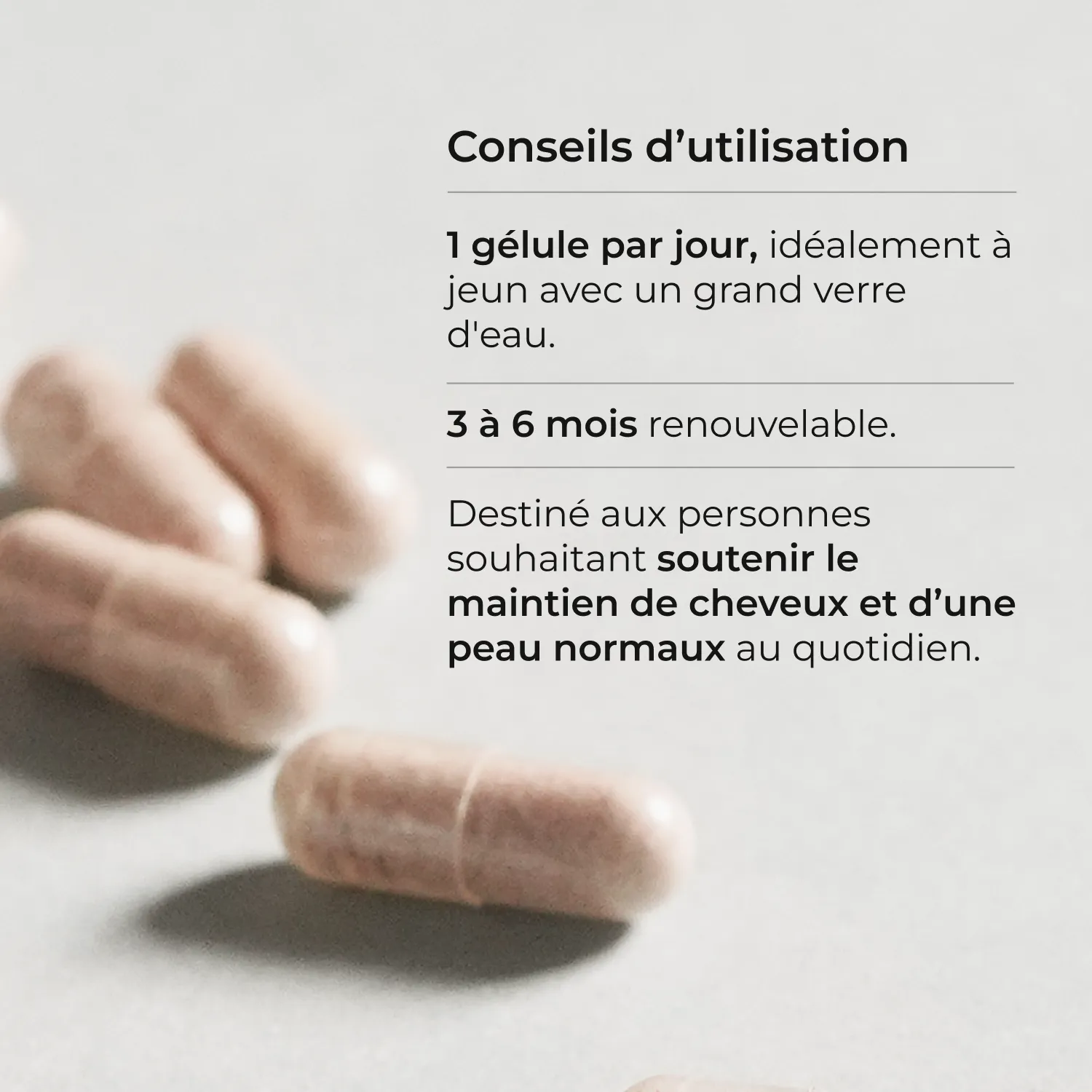 Biotine recommandee par Cuure