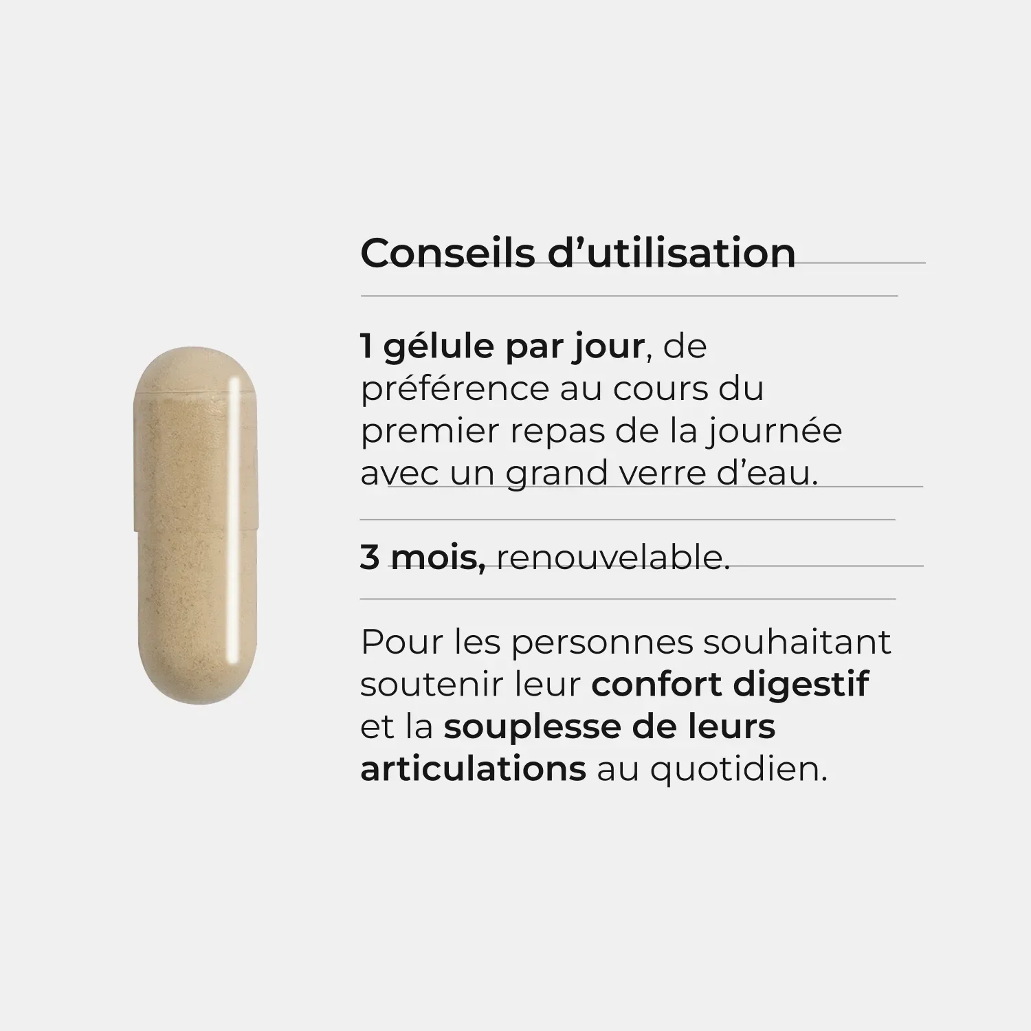 Recommandation Boswellia Cuure