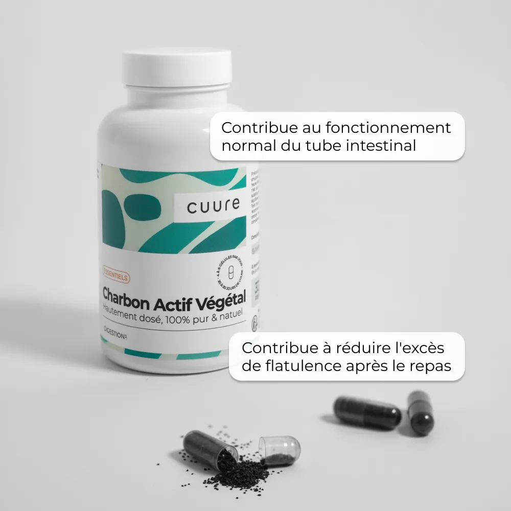 Bienfaits du Charbon Actif Cuure