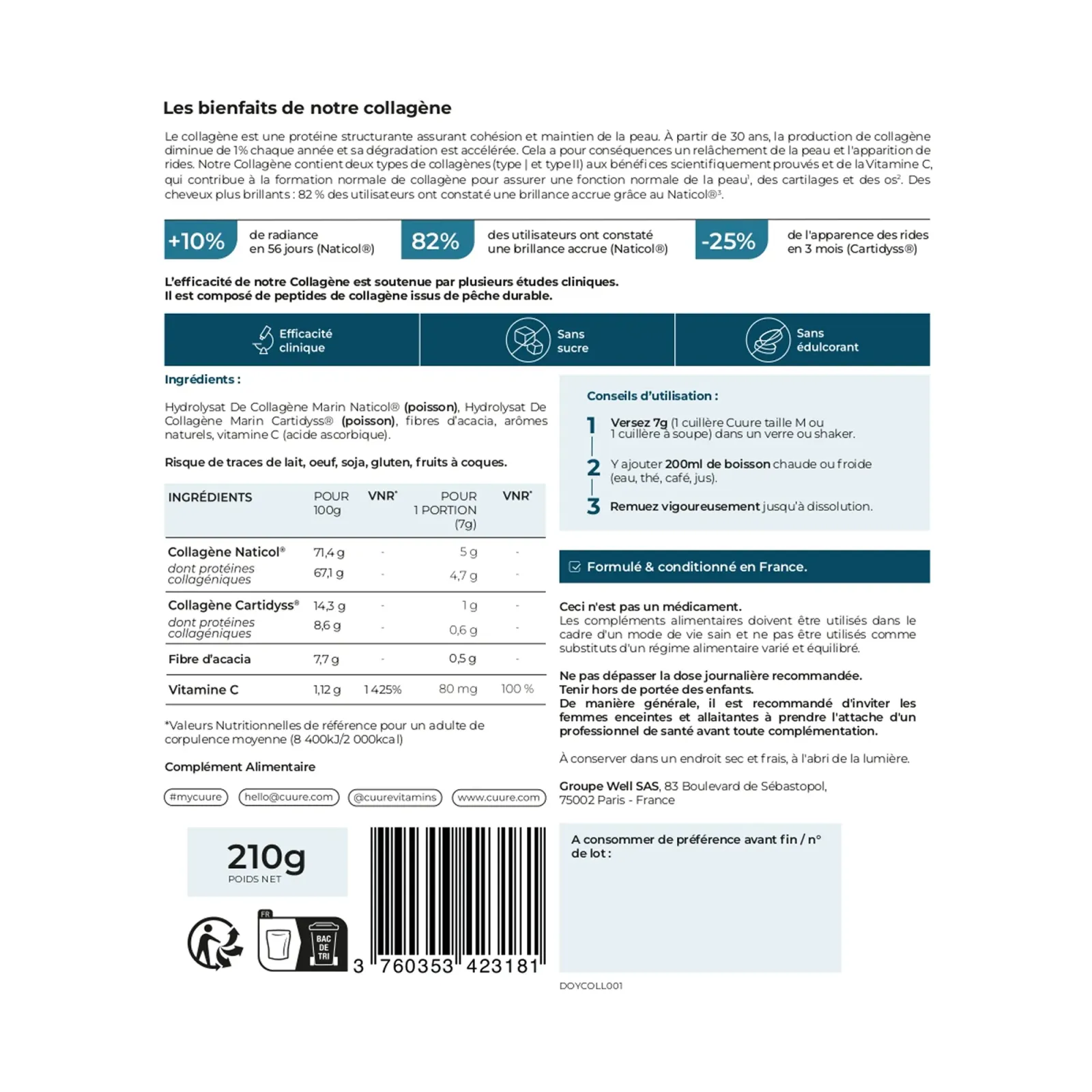 Collagene Marin 10