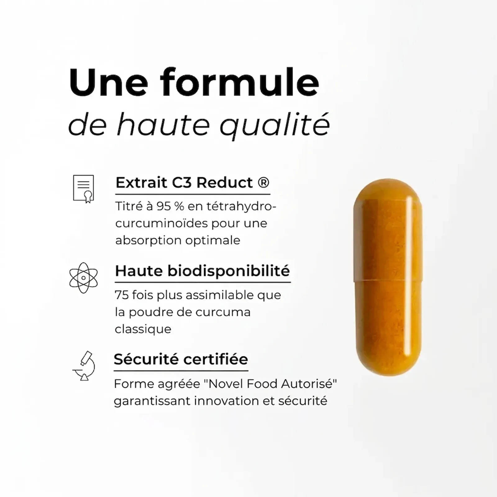 Curcuma Cuure, extrait C3 Reduct