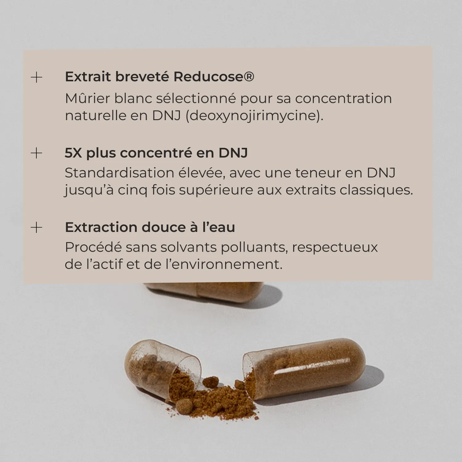 GluControl Cuure, extrait Reducose