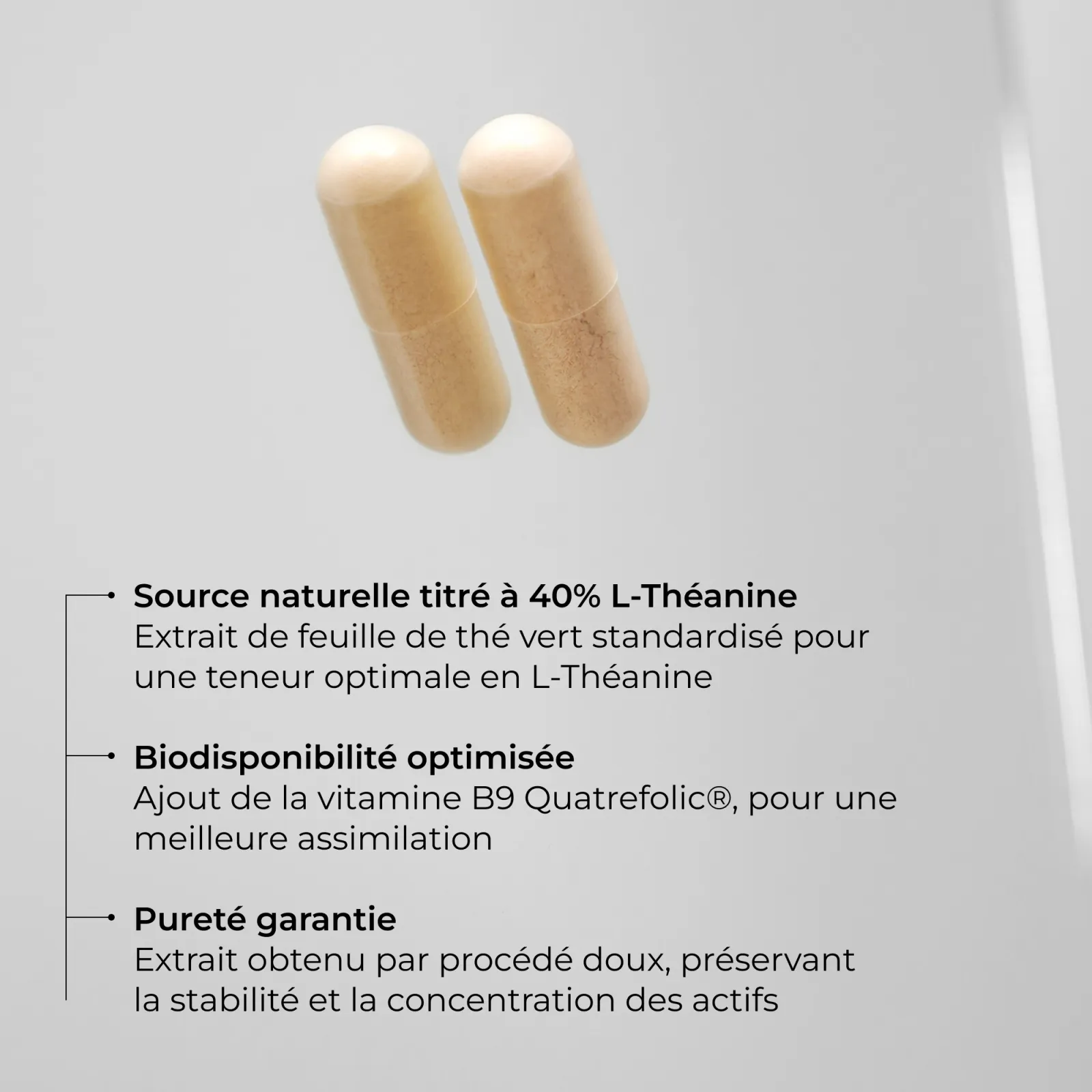 Qualité de la L-Théanine Cuure