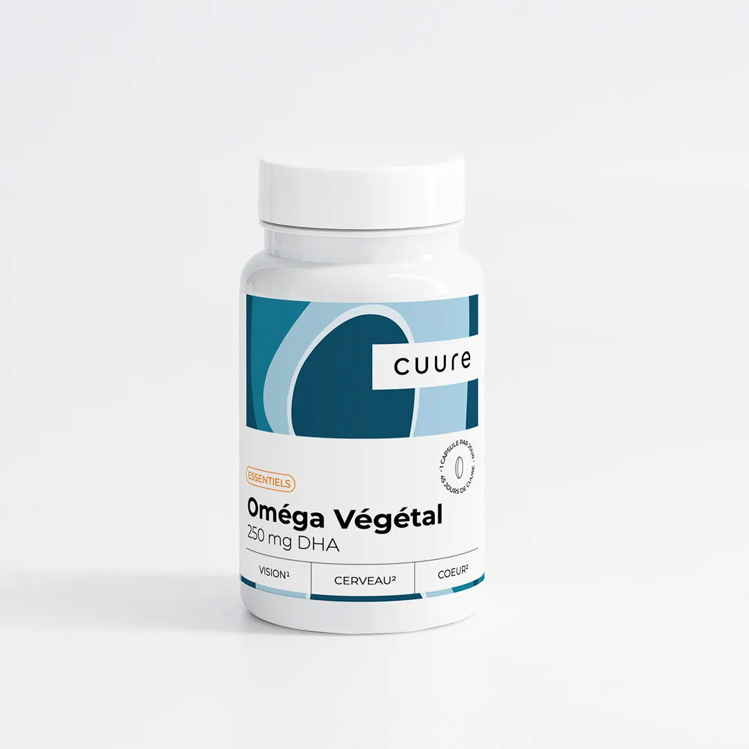 Oméga Végétal Cuure, packshot flacon