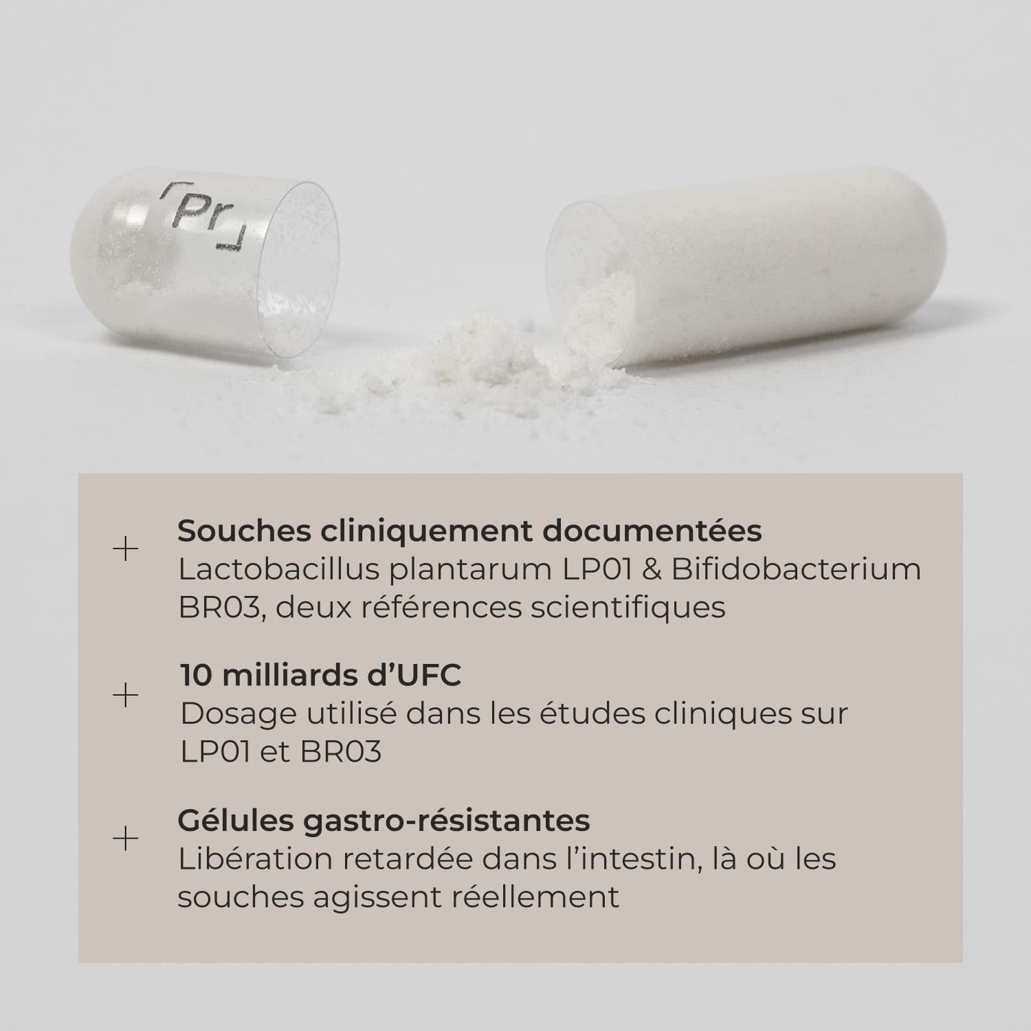 Probiotiques Cuure, qualité