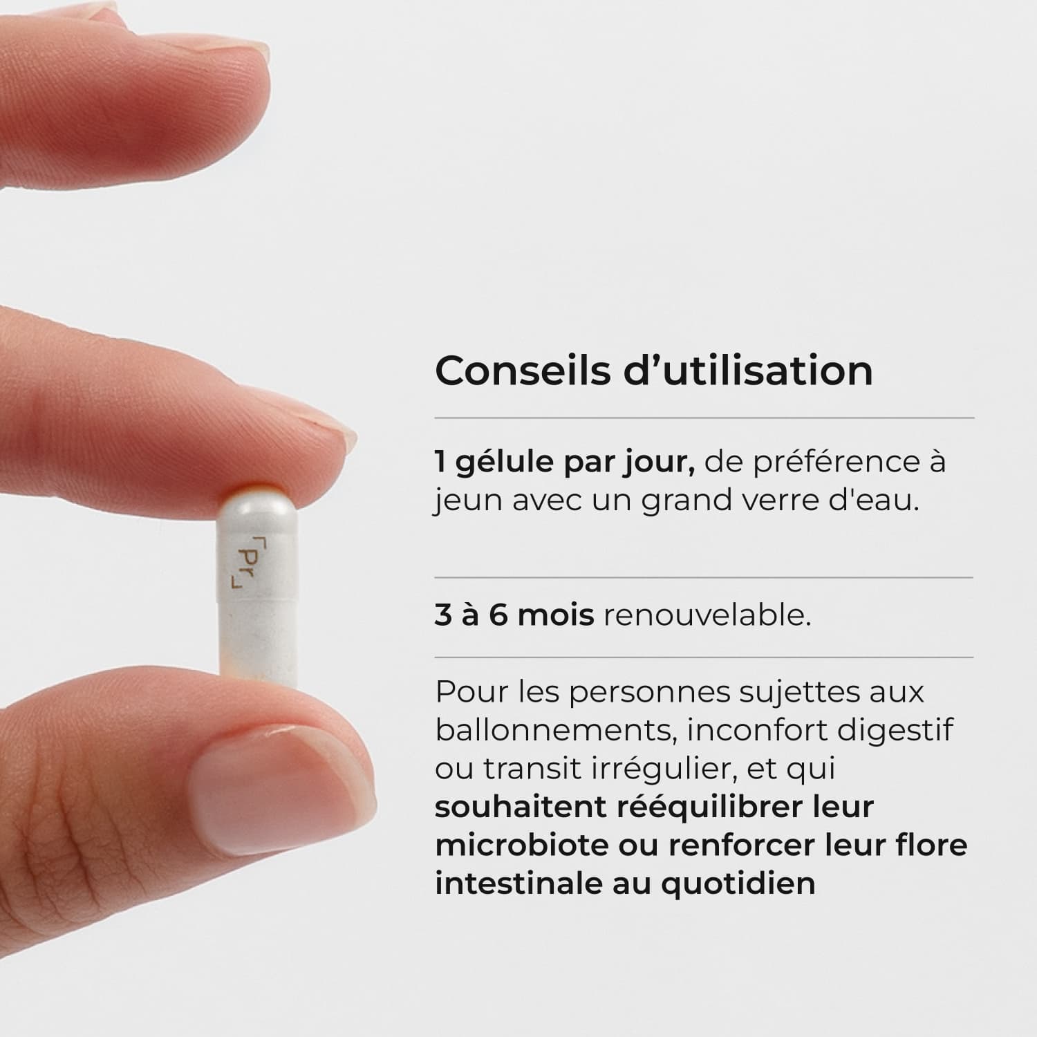 Probiotiques Cuure, recommandation