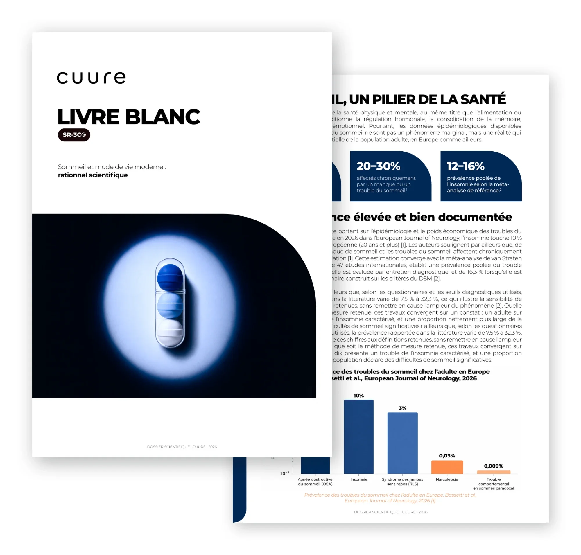 La couverture du livre blanc SR-3C
