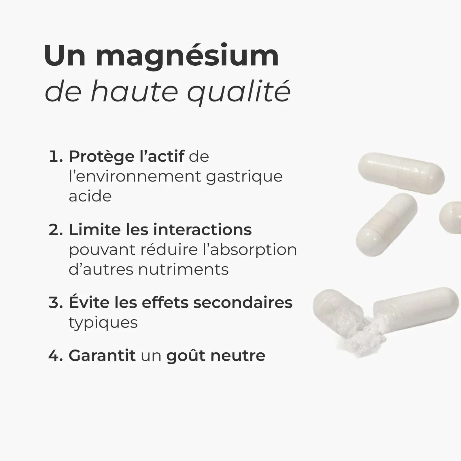 Magnésium Sucrosomial bienfaits