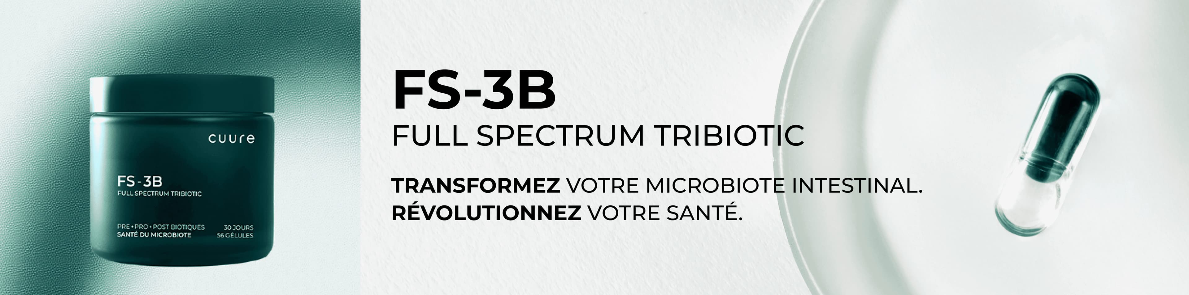 FS-3B, une combinaison avancée de pré, pro et postbiotiques