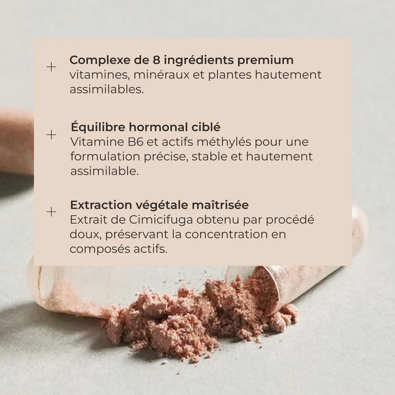 Qualite du Complexe Menopause