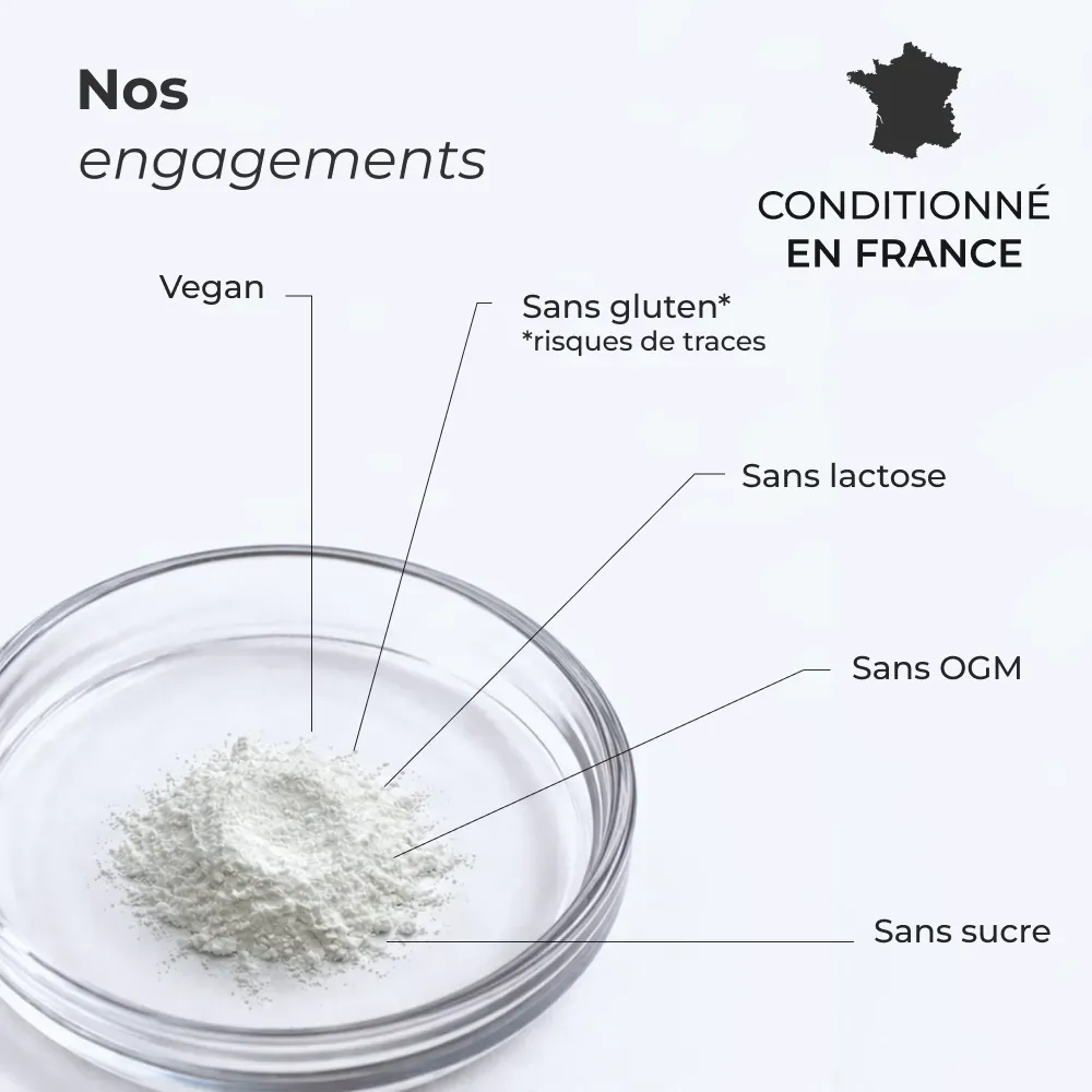 Créatine monohydrate engagements