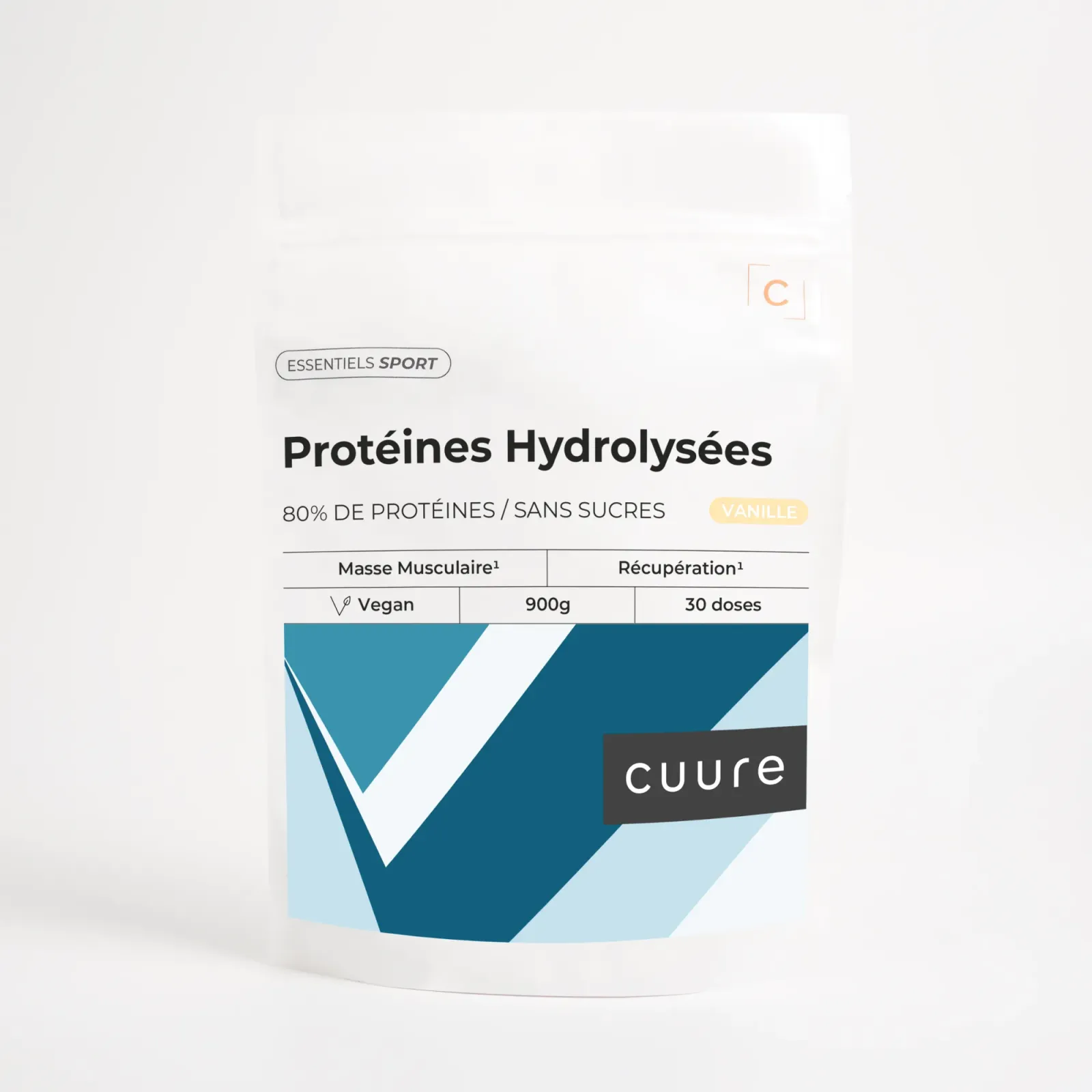 Protéines Hydrolysées Vanille Cuure, packshot