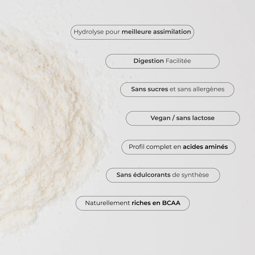 Protéines Hydrolysées Vanille Cuure, qualité