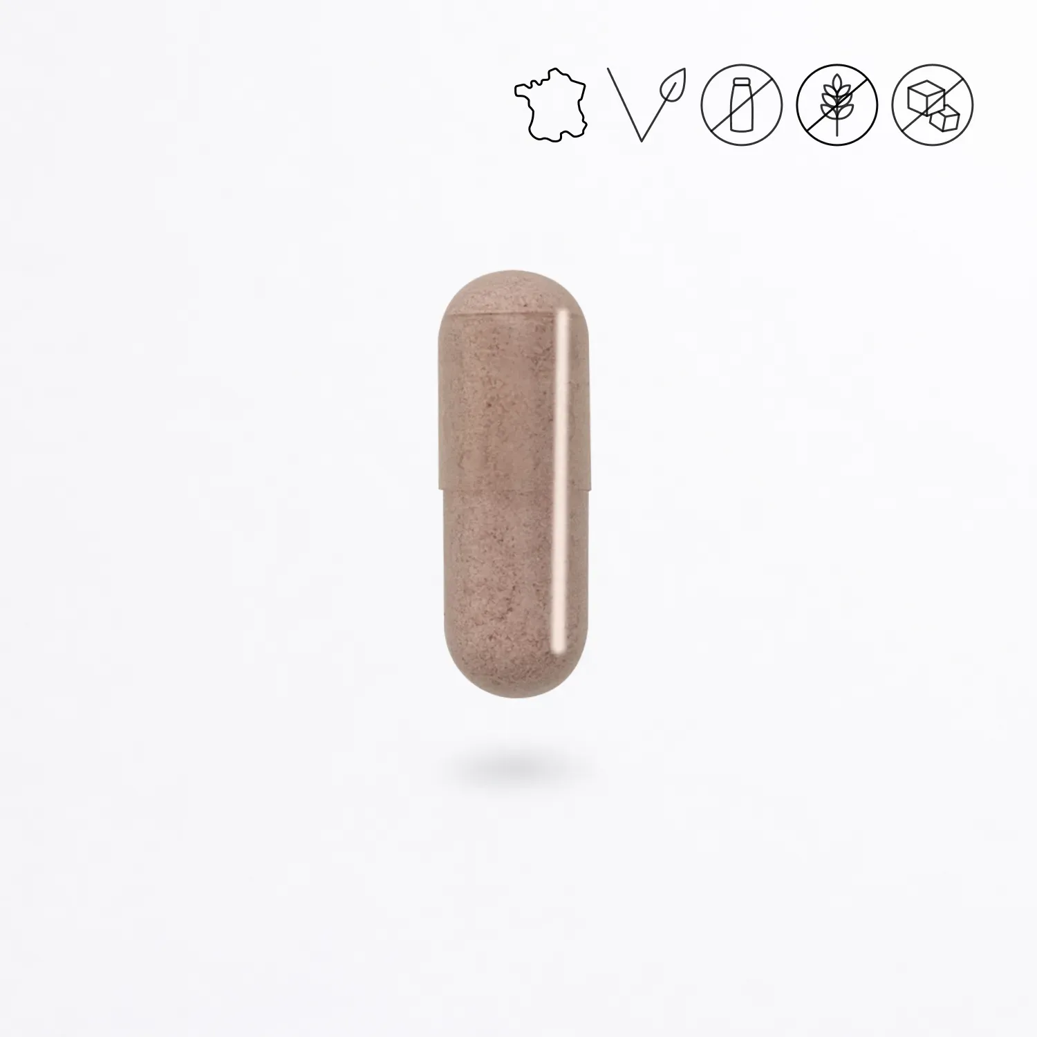 Gelule Complexe Jambes Legeres Cuure en gros plan