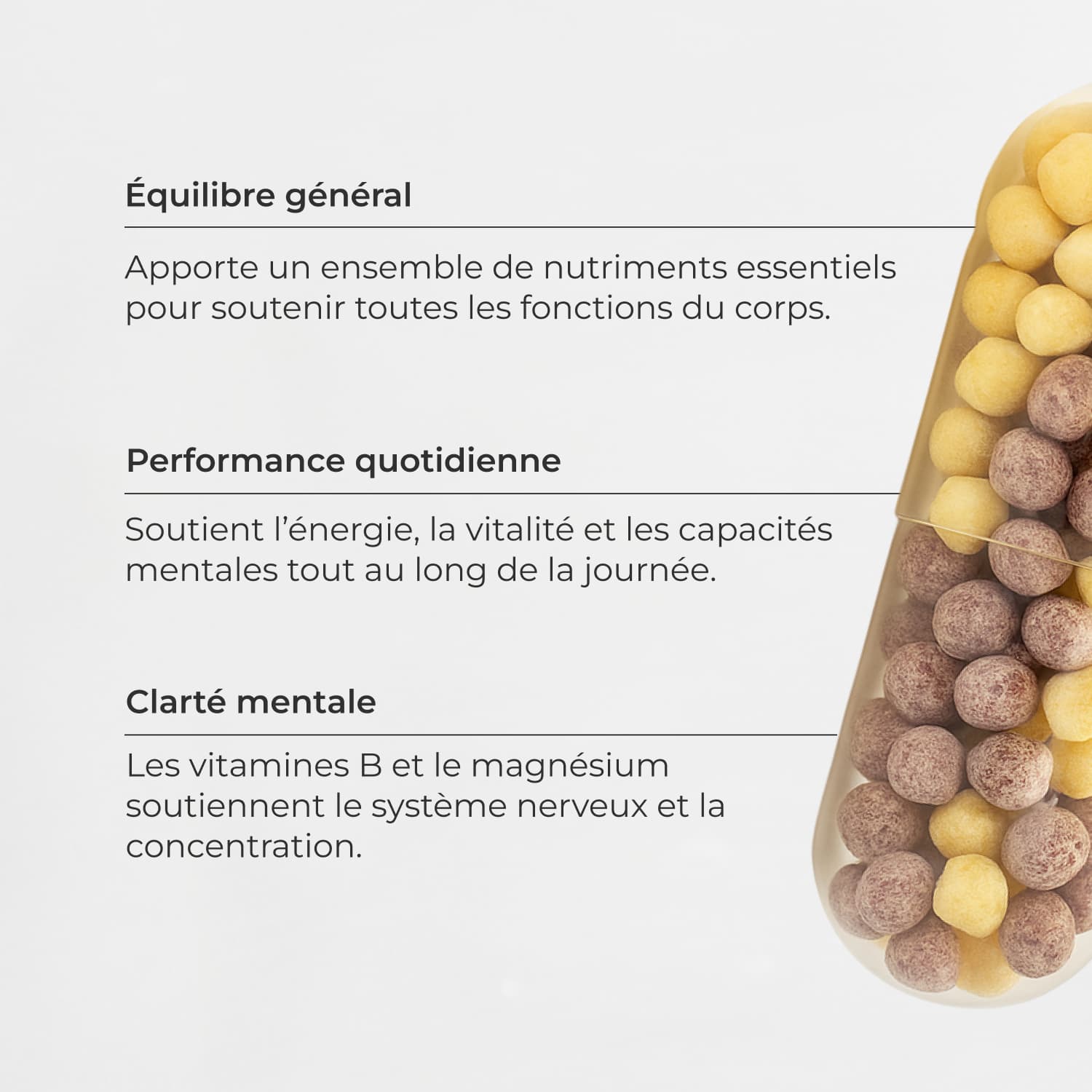 Multivitamines Cuure : qualité